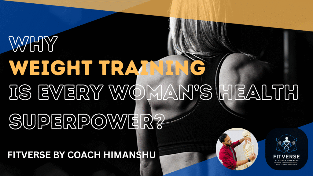 💥 Why Weight Training is Every Woman’s Health Superpower 💥